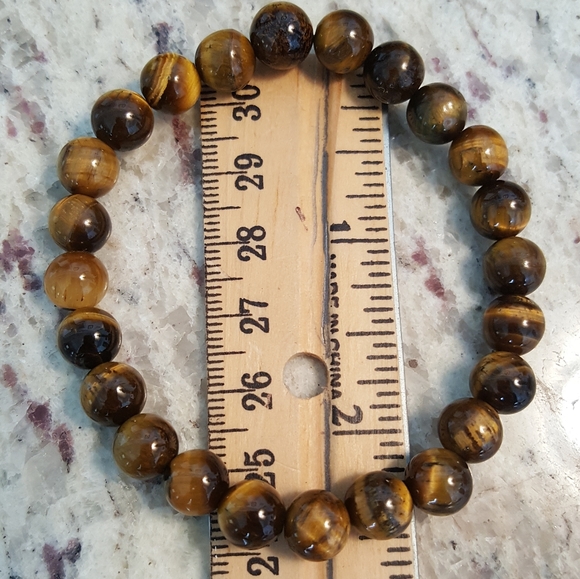 💥1 left!  Tigers Eye quartz power/energy bracelet - Picture 4 of 5